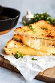 Mario Andrade Sola's Garlic Bread Grilled Cheese