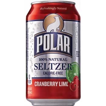 Polar Seltzer Cranberry Lime