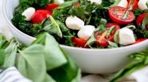 Eliza Ginivisian's Kale Caprese Side Salad