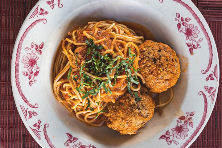 Spaghetti with Meatballs ~