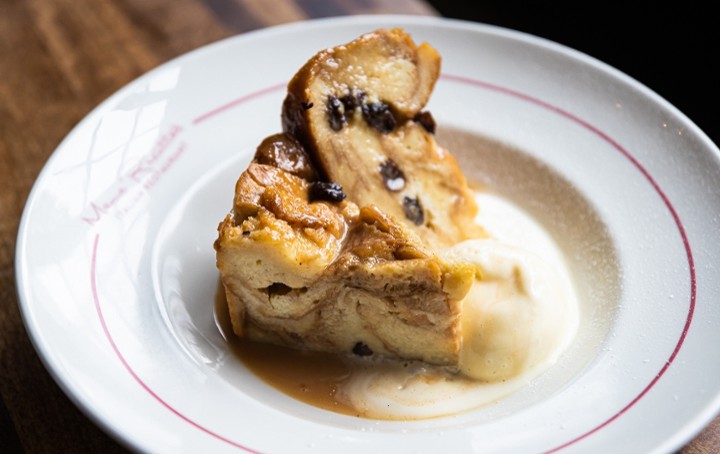 Warm Bread Pudding ~