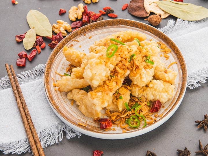 椒盐鲜鱿 Salt and Pepper Squid