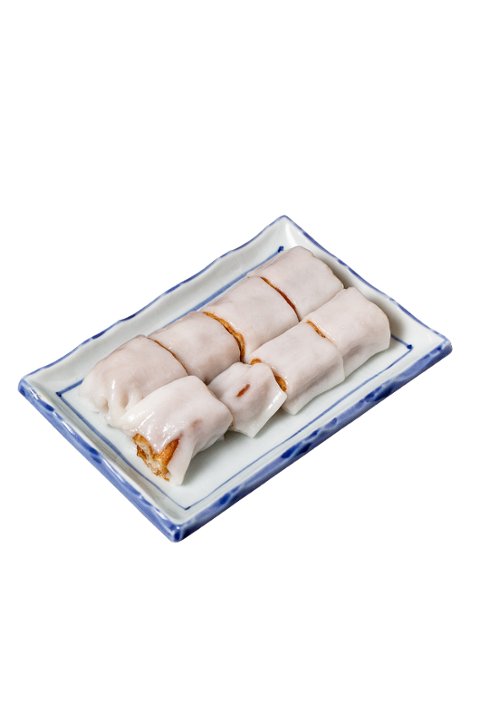 Rice Roll with crispy chinese dough 炸兩