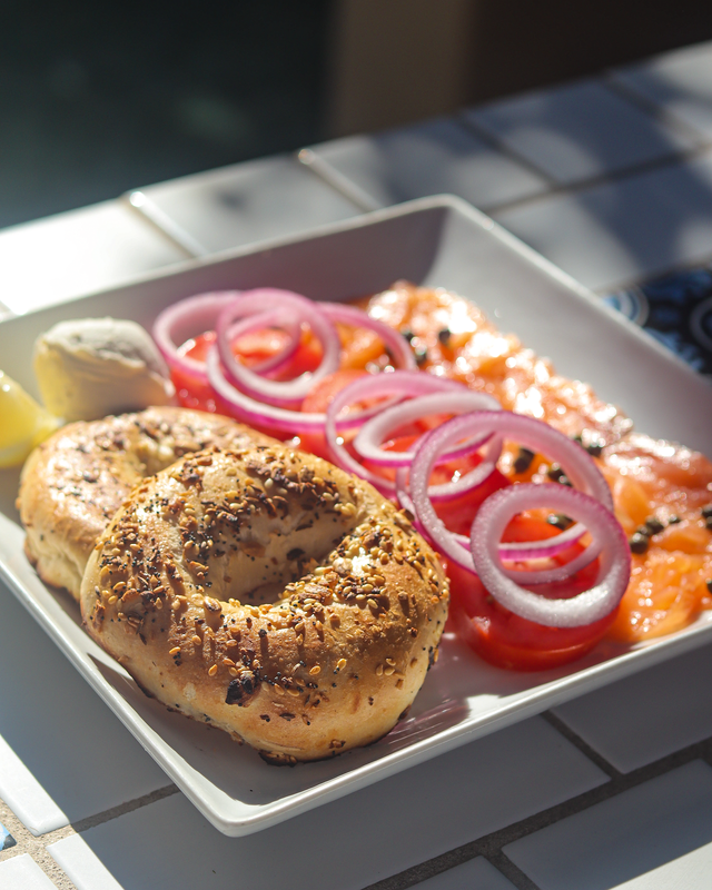 Bagel with Lox