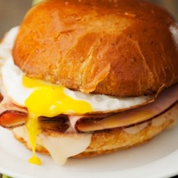 Ham, Egg and Cheese Sandwich