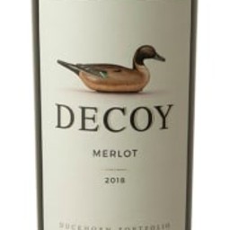 Bottle of Decoy Merlot