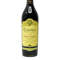 Bottle of Caymus Cabernet