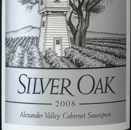 Bottle of Silver Oak Cabernet