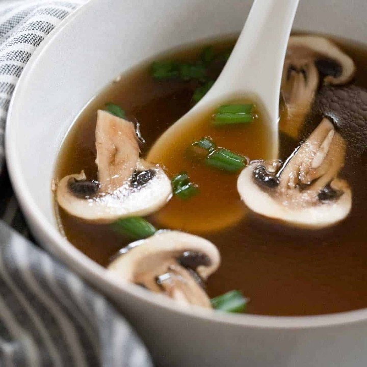 Clear Mushroom Soup