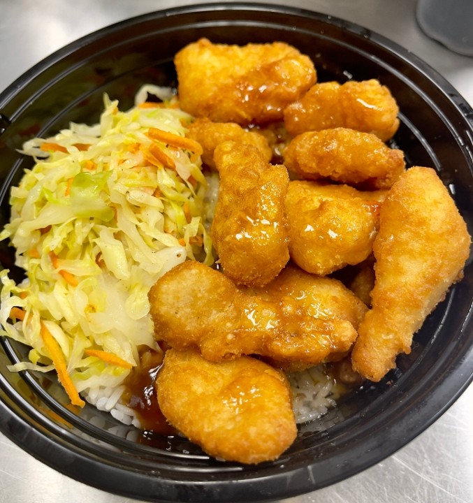 Honey Garlic Chicken Bowl