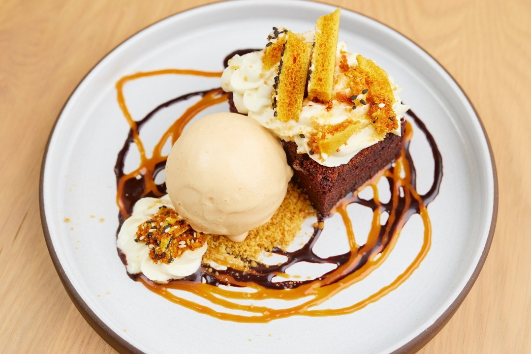 Chocolate Mochi Butter Cake