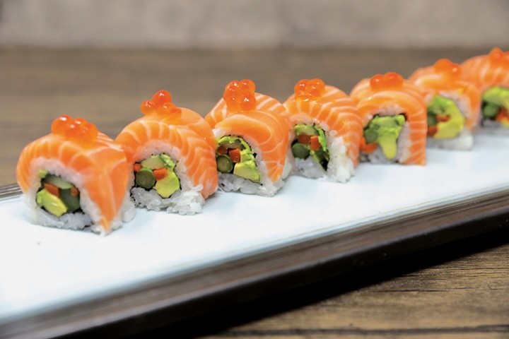 Oyako Salmon Roll