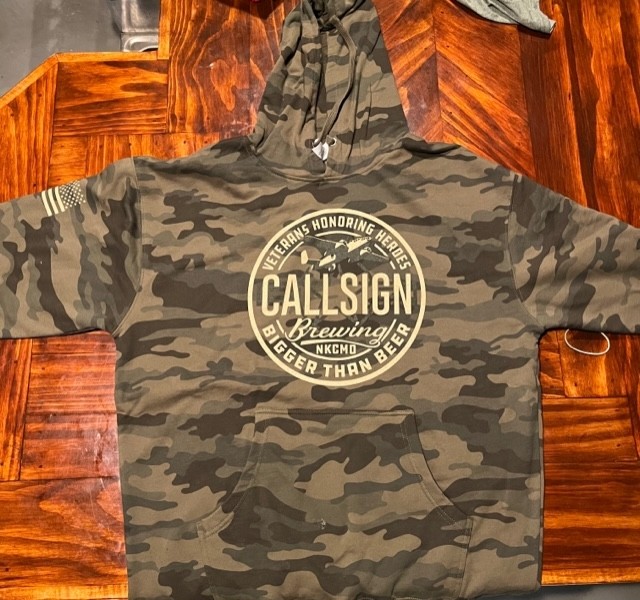 Camo Hoodie - S