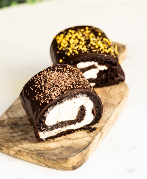 Chocolate “Ho Ho” Swiss Roll Cake (VGF)
