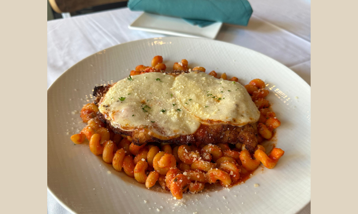 Crispy Fried Chicken Cutlet Parmesan