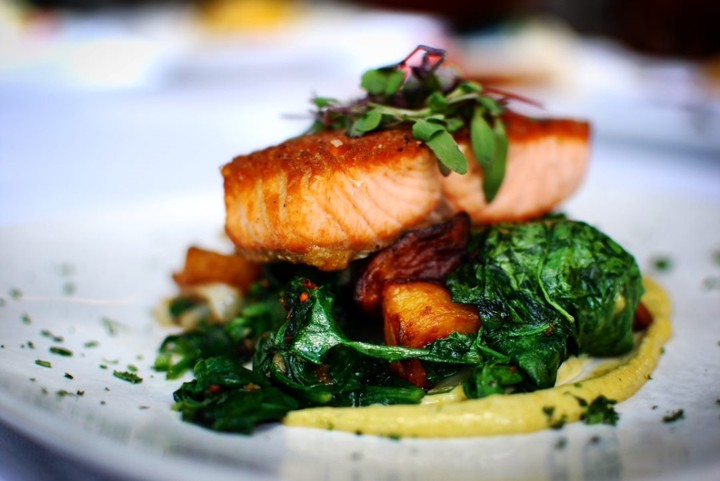 Pan Roasted Salmon