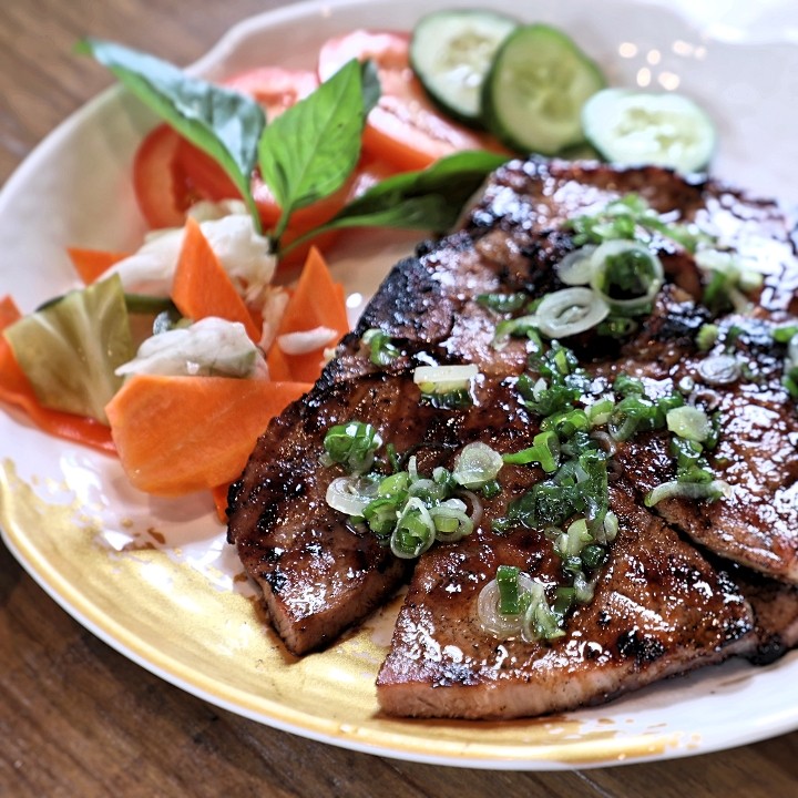 Grilled Pork Chop With Rice Bowl