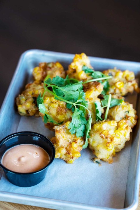 Crunchy Sweet Corn Fritters