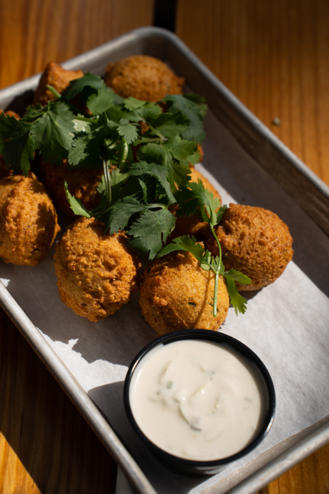 Green Curry Hushpuppies
