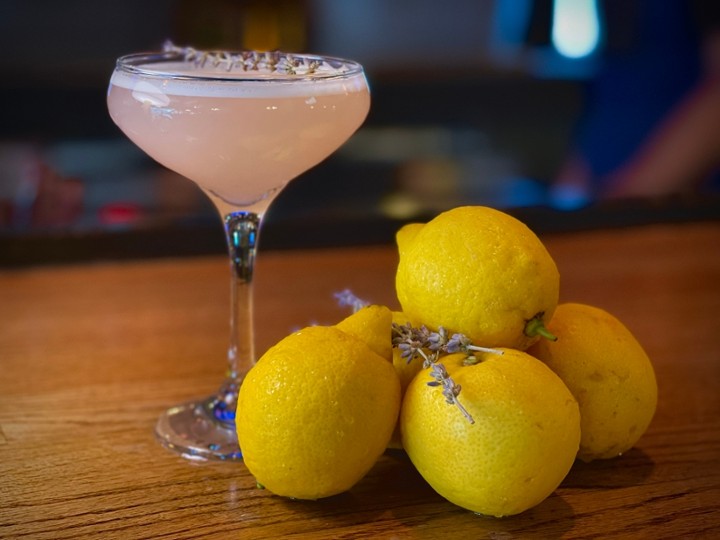 Lavender Lemon Drop Martini ($14)