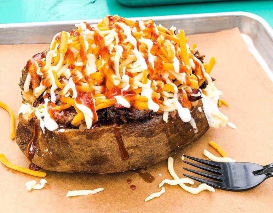 Chopped Brisket Potato