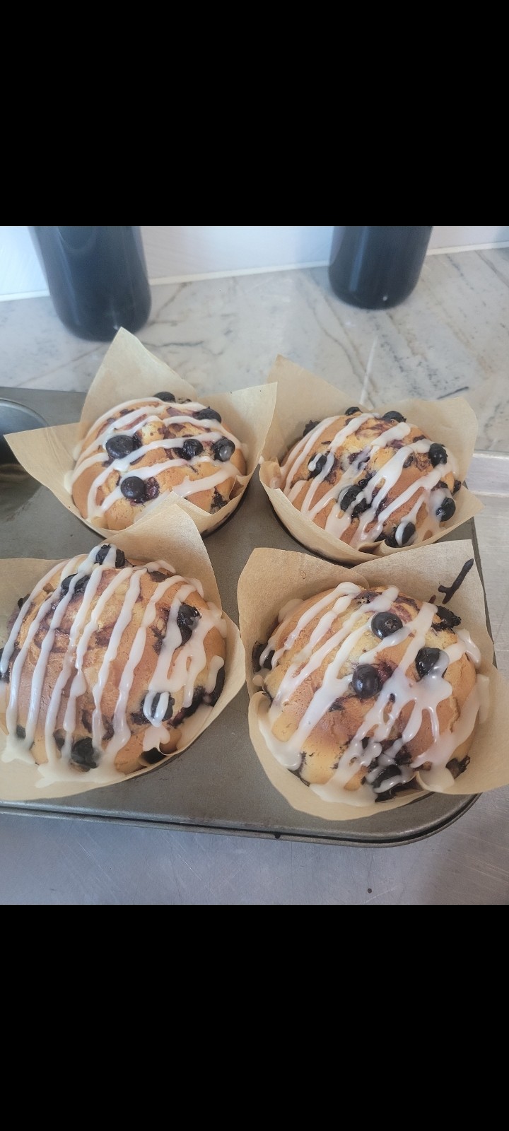 LEMON BLUEBERRY Muffin