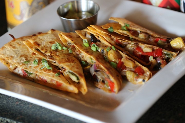 ROASTED VEGGIE QUESADILLA --