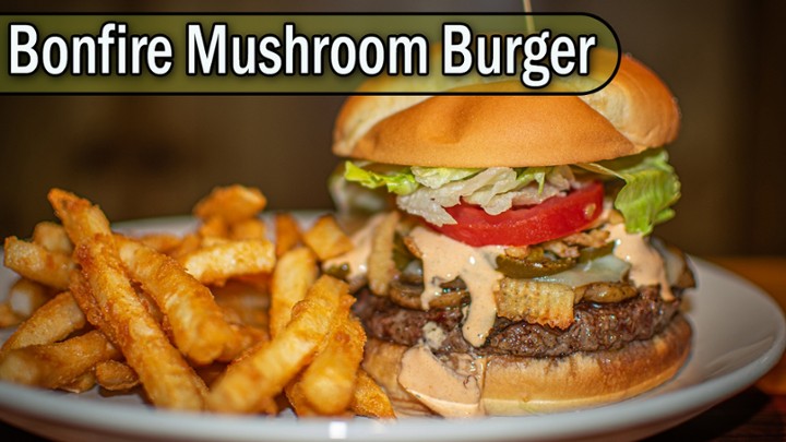 Chipotle Mushroom Burger