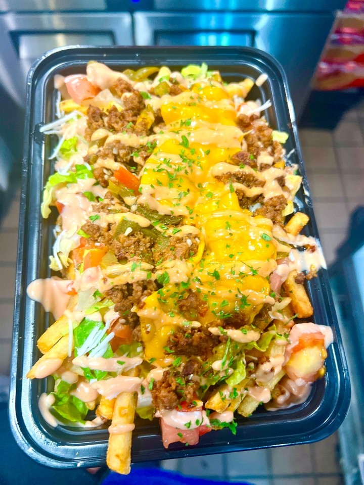Chopped Cheese Loaded Fries