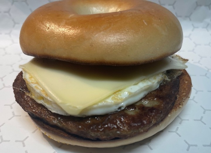 SAUSAGE EGG & CHEESE SANDWICH