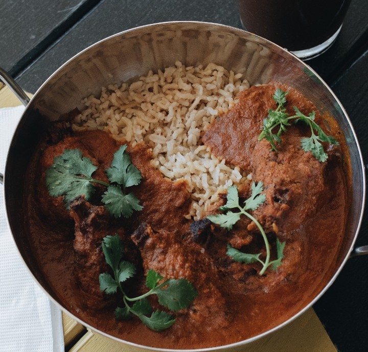 Soy Chicken Chettinad Bowl