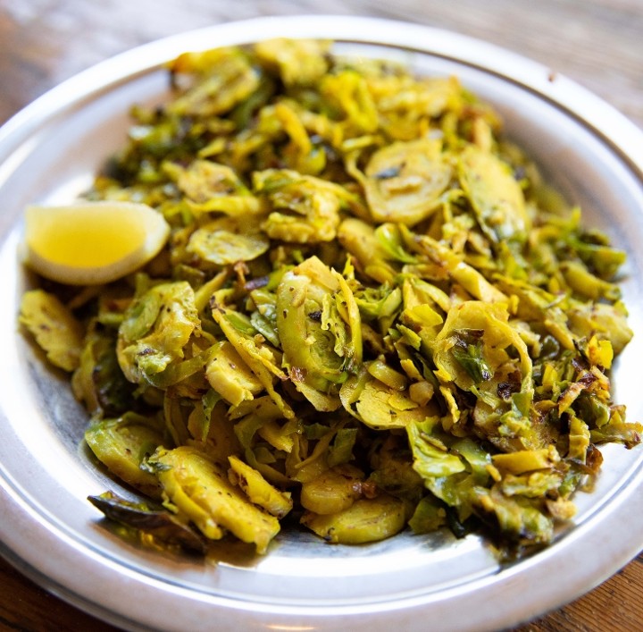 Turmeric Roasted Brussels Sprouts (GF)