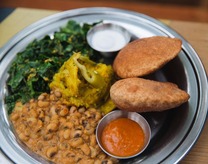 Poori Plate