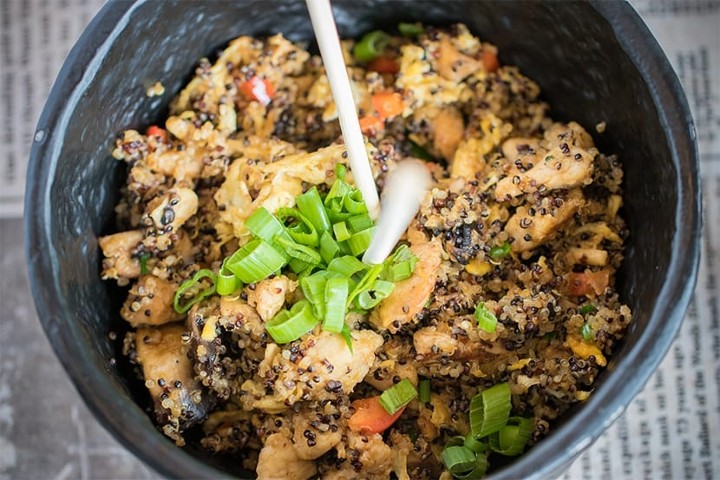 Quinoa Chicken Chaufa