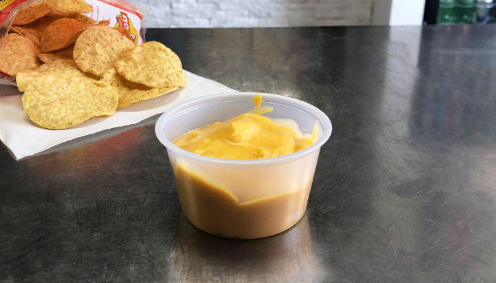 Chips +  Melted Cheddar