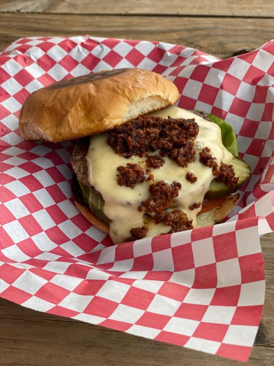 Chorizo Queso Burger