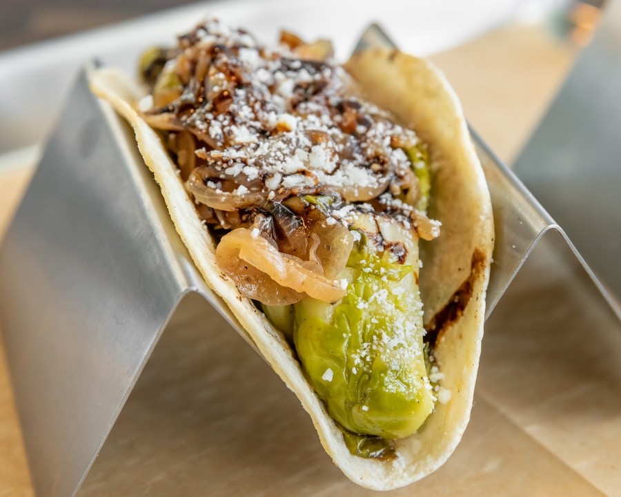 Roasted Brussel Sprouts Taco