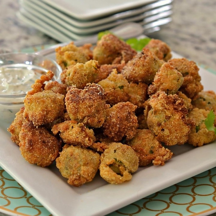 Fried Okra ( lemon pepper )