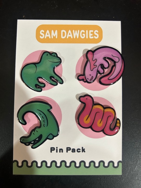 Sam “Dawgies” Elwood Pin Pack