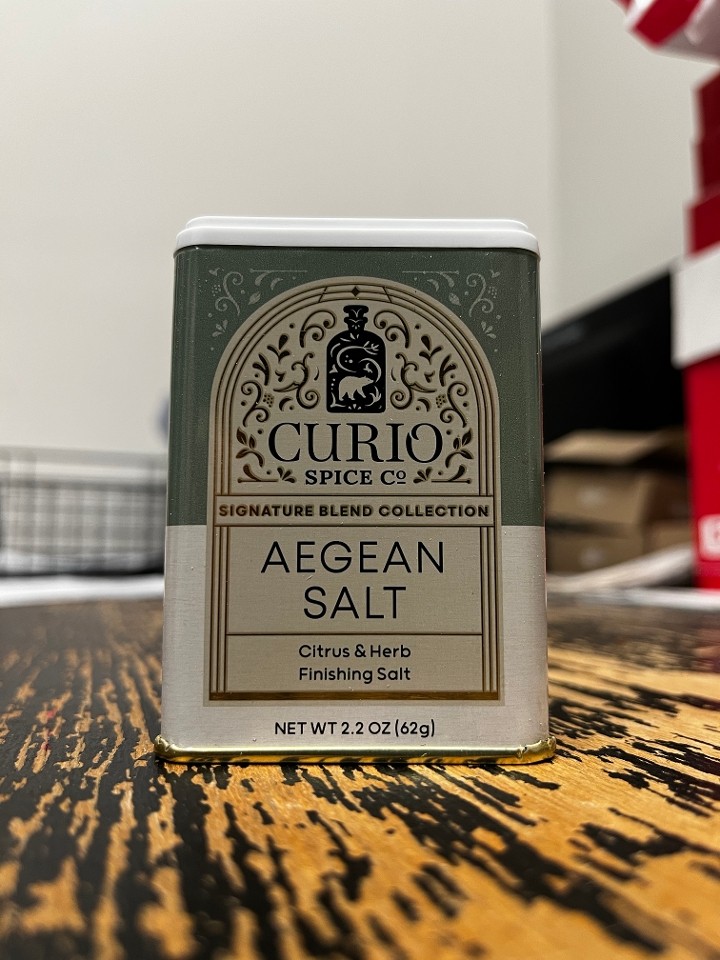 Curio Spice - Aegean Salt 2.2 oz