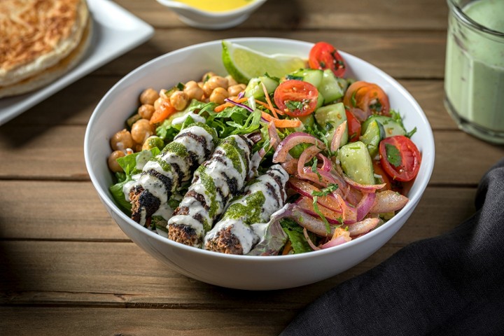 Beef Kebab + Salad