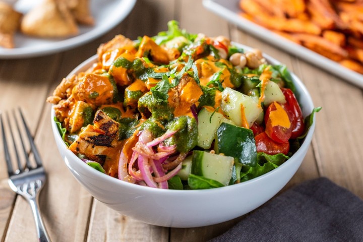Chicken Tikka + Salad