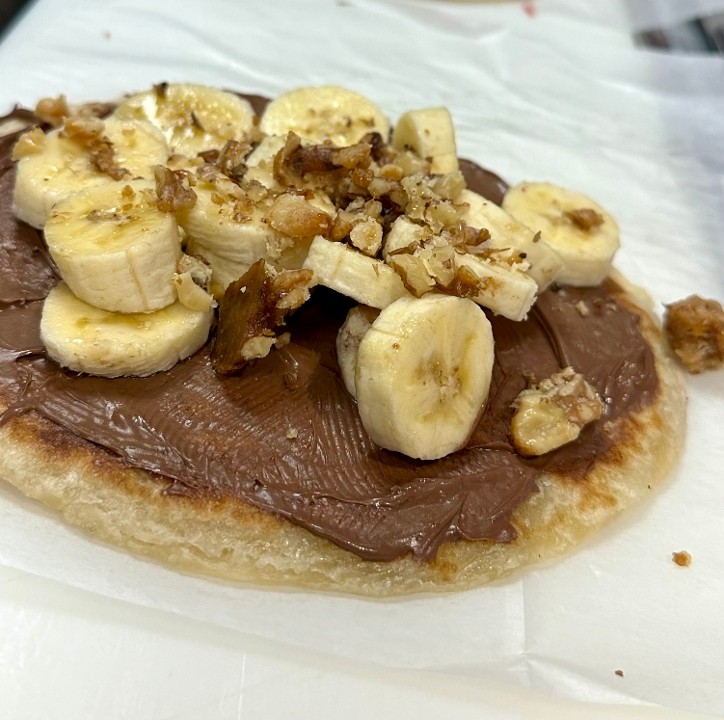 Nutella Banana & Candied Walnut Wrap