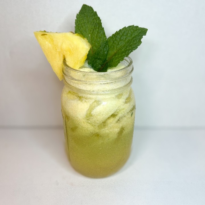 Minty Pineapple Fresh Squeezed Juice