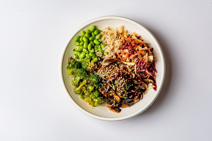 J's ROASTED MUSHROOM CURRY BOWL