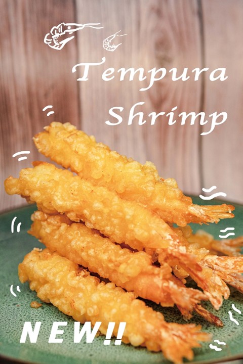 Tempura shrimp (4 pcs)