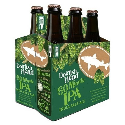Dogfish 60 Minute IPA (6-Pack Bottles)