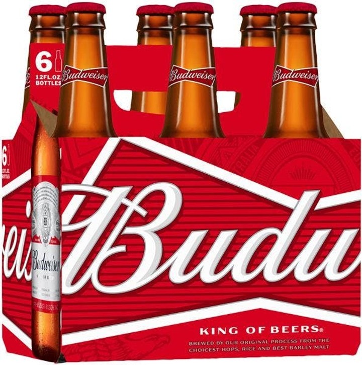 Budweiser (6-Pack Bottles)