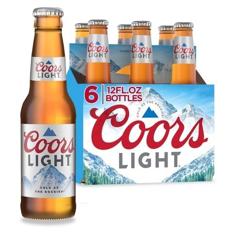 Coors Light (6-Pack Bottles)
