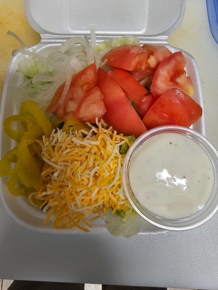 House Side Salad with Red Wine Vinaigrette or Ranch